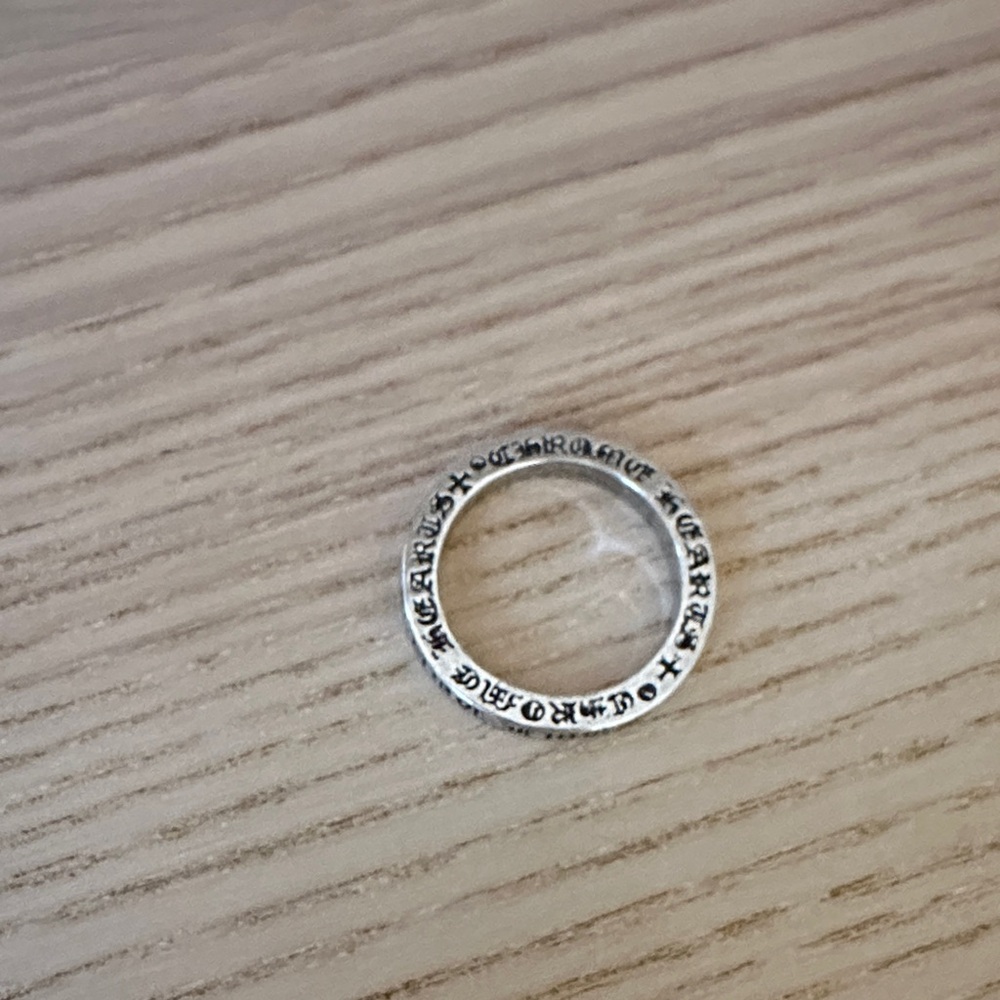 Chrome hearts Silver Engraved Ring